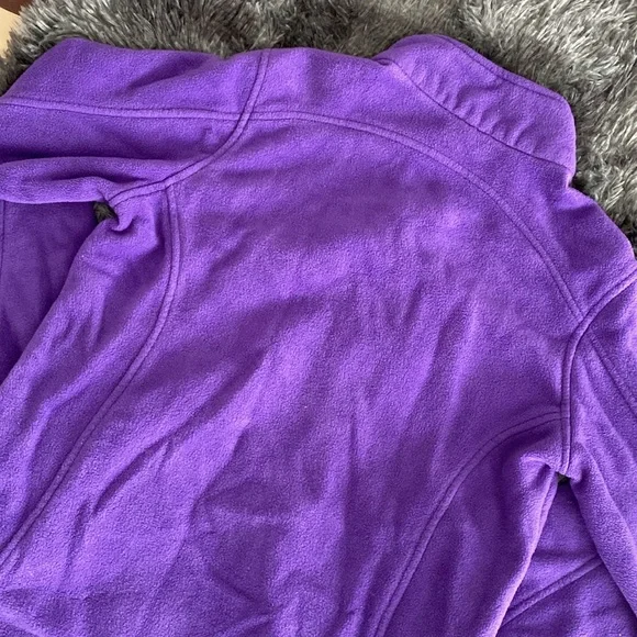 Novant Health purple fleece jacket - Today’s Child Learning Center edition - Picture 16 of 17